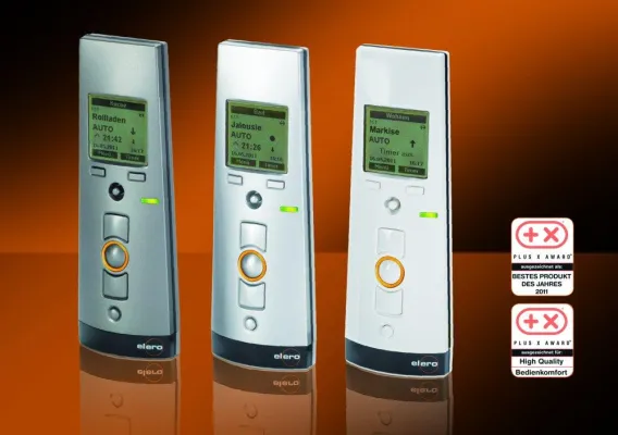 Bild: Plus X Award für TempoTel 2: eleros Handsender zum besten Produkt des Jahres 2011 gekürt