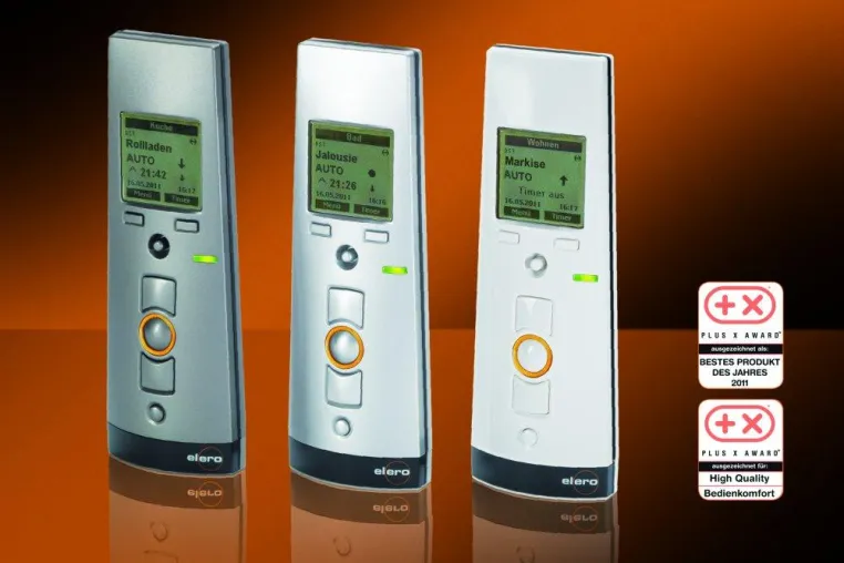 Plus X Award für TempoTel 2: eleros Handsender zum besten Produkt des Jahres 2011 gekürt Bild: Plus X Award für TempoTel 2: eleros Handsender zum besten Produkt des Jahres 2011 gekürt