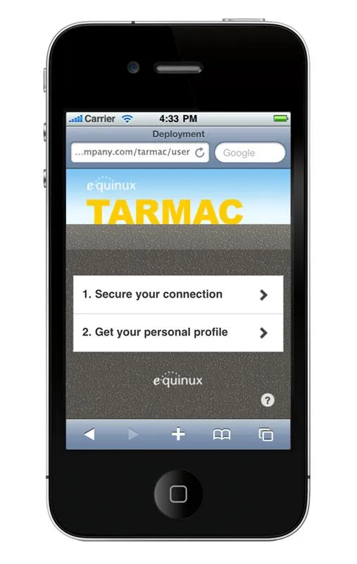 Mit TARMAC iPhone und iPad erfolgreich in Unternehmen integrieren