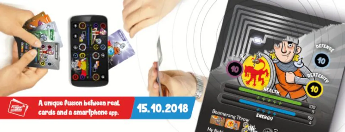 Eine unglaubliche Fusion aus echten Karten und App.
