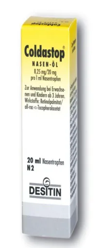 Bild: Coldastop® Nasen-Öl kann bei trockener Nase helfen
