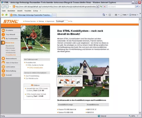 Bild: Das STIHL KombiSystem – Flexibilität neu definiert!