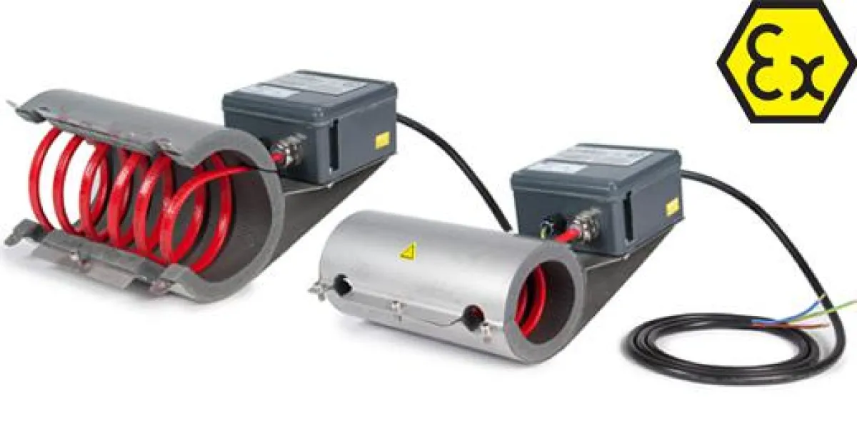 Außergewöhnliche Rohrbegleitheizung für explosionsgefährdete Bereiche