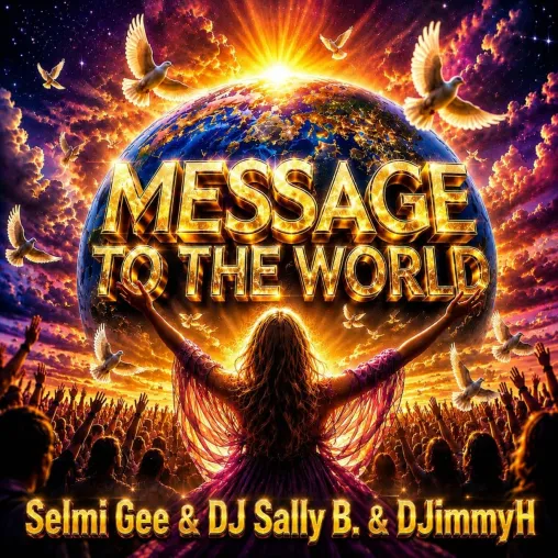 Bild: Selmi Gee & DJ Sally B. & DJimmyH - MESSAGE TO THE WORLD