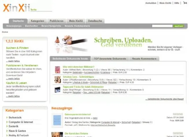 Bild: Reseller auf XinXii - Wir müssen leider draussen bleiben