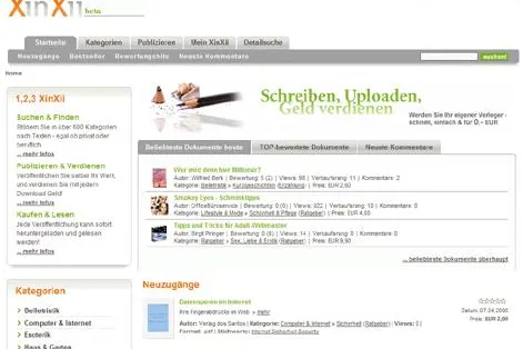 Bild: Reseller auf XinXii - Wir müssen leider draussen bleiben