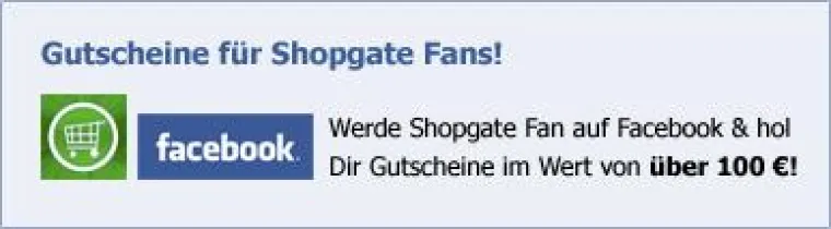 Bild: Shopgate goes Social Media – werde Shopgate-Fan bei Facebook