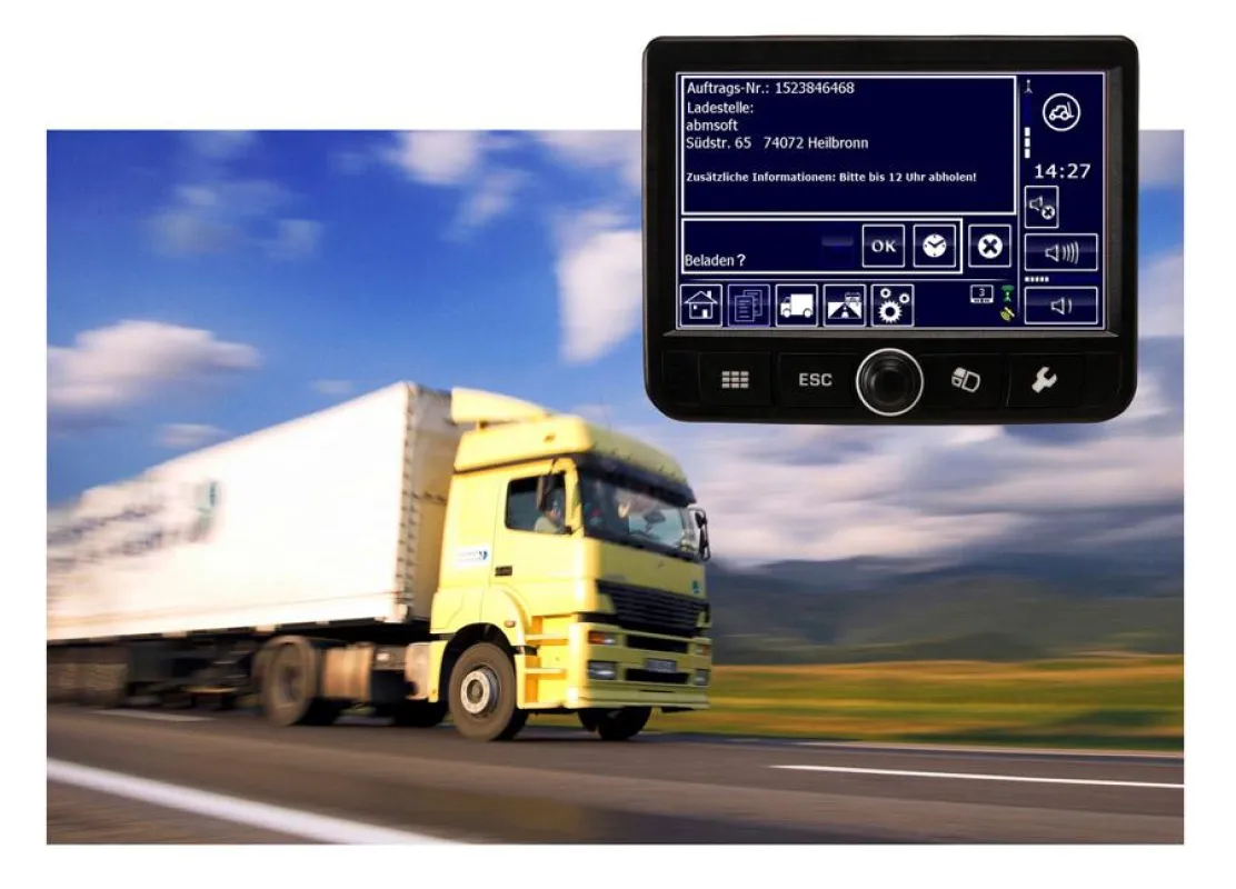 Effiziente Arbeitsabläufe und transparente Prozesse für Speditionen und Logistikdienstleister: 4mobile Transport mit TeleDrive®