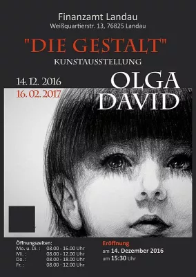 Bild: "Die Gestalt" Kunstausstellung der Malerin Olga David