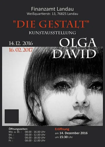 Bild: "Die Gestalt" Kunstausstellung der Malerin Olga David