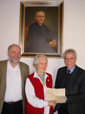 Bild: Ein Originalbrief Don Ruas für das Kloster Benediktbeuern