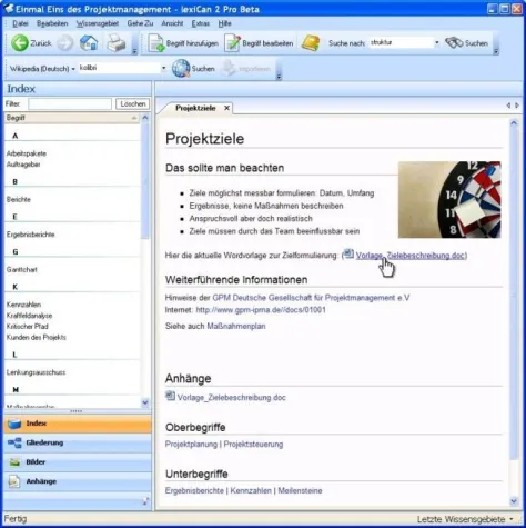 Bild: Wie eine Desktop Wikipedia - Wissen einfach managen