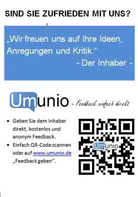 Bild: Feedback einfach und direkt an den Inhaber – Umunio startet sein Dienst