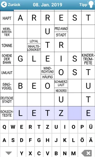 Bild: Deutsche Kreuzworträtsel, skandinavischer Stil – Vereint in einer App