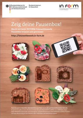 Bild: Online-Fotowettbewerb macht Jugendlichen ihr Pausenbrot schmackhaft