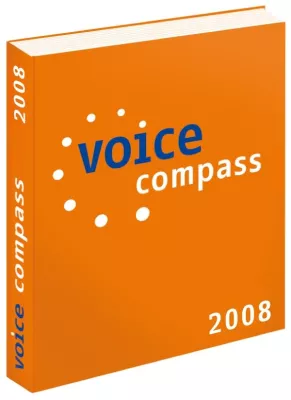Voice compass auf CeBIT 2008: Sprachsysteme jetzt auch in Deutschland „en vogue“ Bild: Voice compass auf CeBIT 2008: Sprachsysteme jetzt auch in Deutschland „en vogue“
