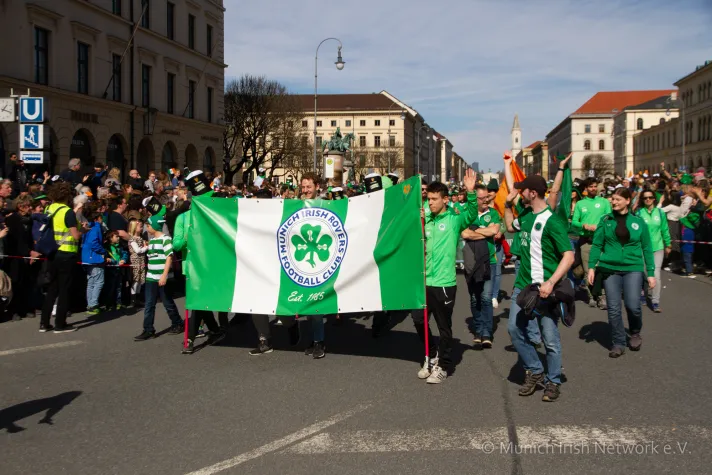 25. St. Patrick´s Day Parade in München Bild: 25. St. Patrick´s Day Parade in München