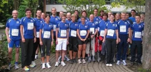 Bild: Team der Volksbank RheinAhrEifel Nummer 1 beim 14. Maare-Mosel-Lauf