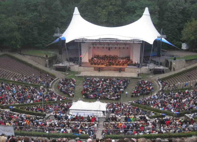 Bild: Klassik-Open-Air in der Berliner Waldbühne