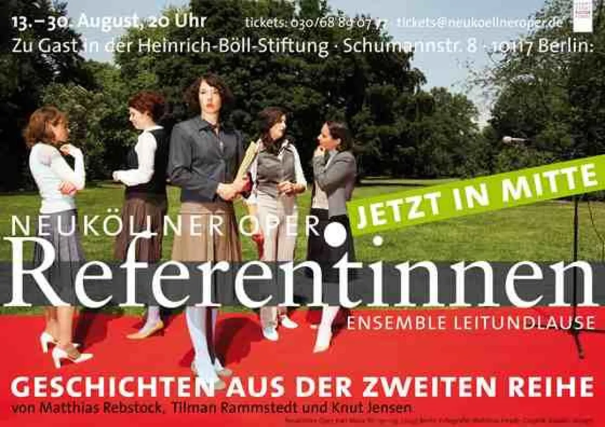 Plakat der Neuköllner Oper