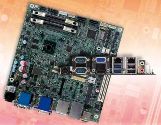 Bild: Lüfterfreier Industrie Mini-ITX mit Dual Core Prozessor