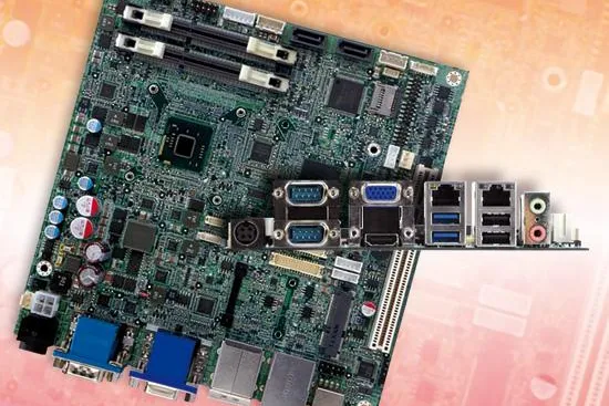 Bild: Lüfterfreier Industrie Mini-ITX mit Dual Core Prozessor