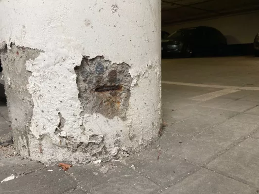 Bild: Betoninstandsetzung in Parkhäusern und Tiefgaragen