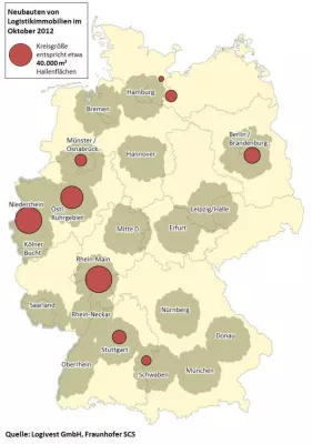 Oktober bringt Dynamik ins Neubaugeschäft des Logistikimmobilien-Markts Bild: Oktober bringt Dynamik ins Neubaugeschäft des Logistikimmobilien-Markts