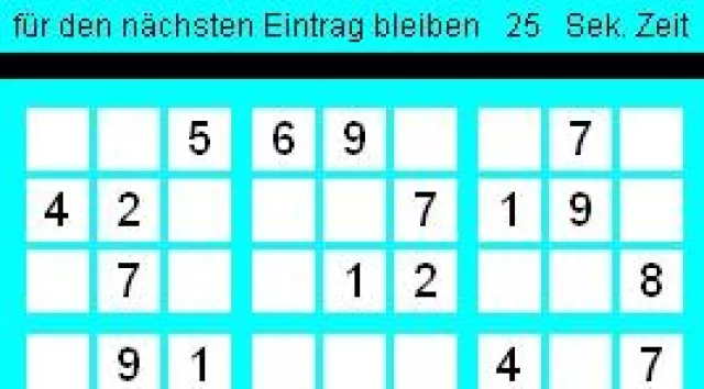 Bild: Sudoku Spezial - eine neue Herausforderung für Sudoku-Fans