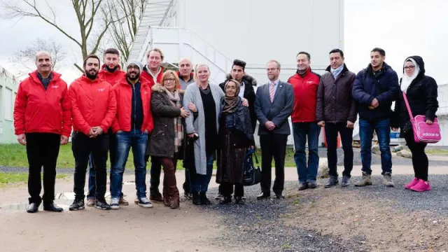 Bild: Positive Bilanz nach 15 Monaten Landesunterkunft in Kiel