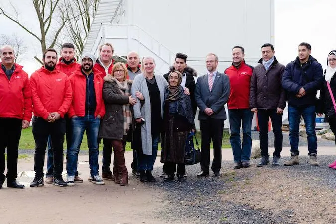 Bild: Positive Bilanz nach 15 Monaten Landesunterkunft in Kiel