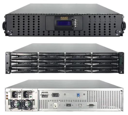 Bild: starline liefert 24TB Rackmount RAID-Systeme mit USB 3.0 und eSATA Host-Anschlüssen aus