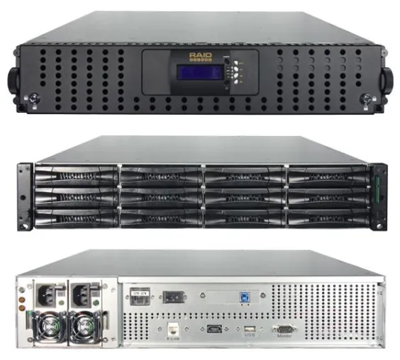 Bild: starline liefert 24TB Rackmount RAID-Systeme mit USB 3.0 und eSATA Host-Anschlüssen aus