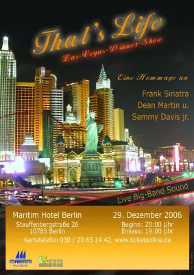Bild: That’s Life, Rat Pack-Hommage bringt Las-Vegas-Feeling nach Berlin