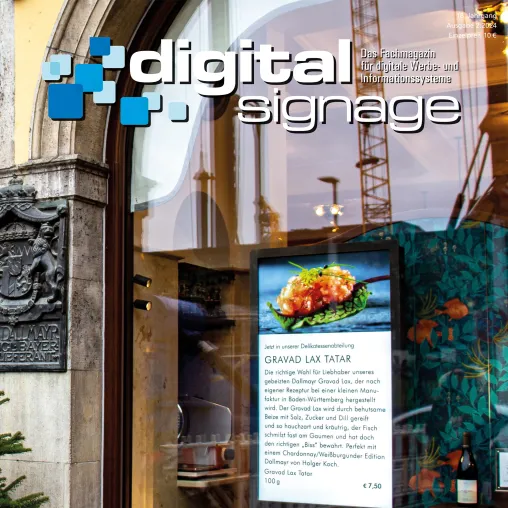 Bild: Neue Ausgabe des Fachmagazins digital signage erschienen