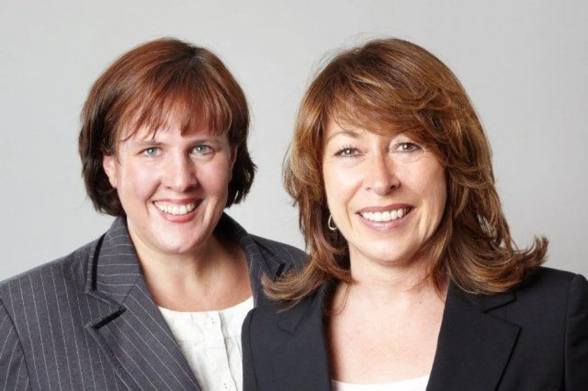 Iris Gadischke und Daniela Scholl