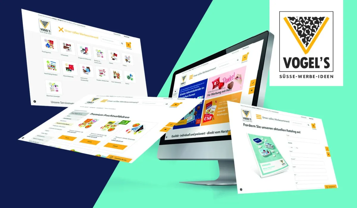 Die Website in neuem Look