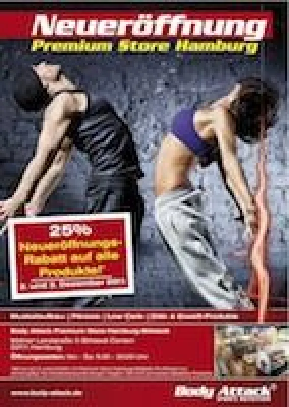 Body Attack eröffnet neuen Premium Store in Billstedt ? 25% Rabatt zum Start