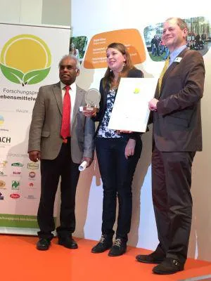 Bild: SRH-Studierende gewinnt den „Forschungspreis Bio-Lebensmittelwirtschaft“