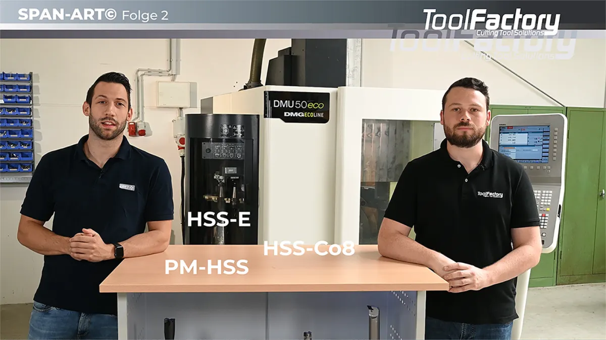In dem Format „SPAN-ART©“ der TOOL FACTORY werden Zerspanungsthemen anschaulich erklärt (© TOOL FACTORY)