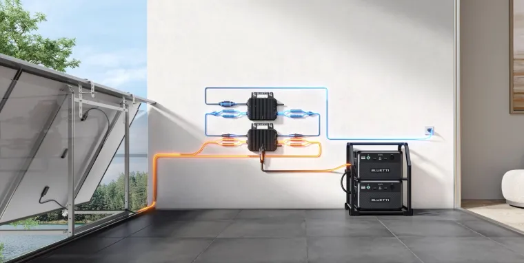 Bild: Das neue BLUETTI Balkonkraftwerk System: Sonnenstrom auch mit Balkonkraftwerk maximal nutzen