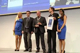 Bild: BELECTRIC Drive erhält den Intersolar Award 2011