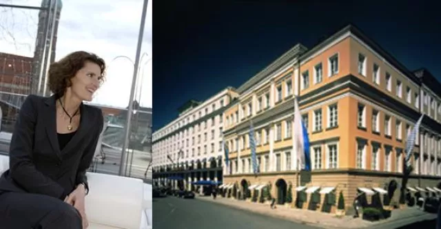 Bild: „First Lady“ des Hotelfachs im Gespräch mit Zahnärztinnen