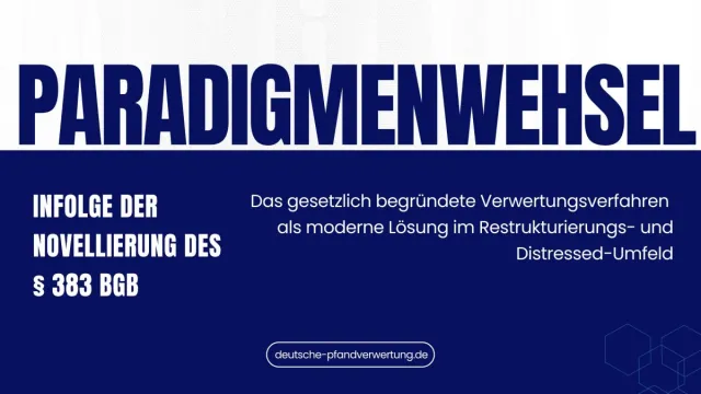 Bild: Paradigmenwechsel infolge der Novellierung des § 383 BGB
