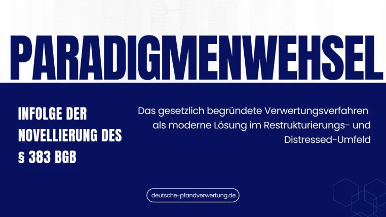 Bild: Paradigmenwechsel infolge der Novellierung des § 383 BGB