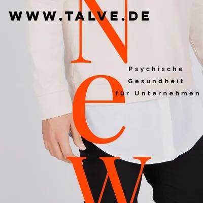TALVE(TM) - Produktsicherheit durch psychische Gesundheit Bild: TALVE(TM) - Produktsicherheit durch psychische Gesundheit