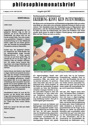 Bild: Ethikunterricht, Überwachungsstaat, Klonfleisch - eZine für Philosophie wagt sich an heiße Eisen