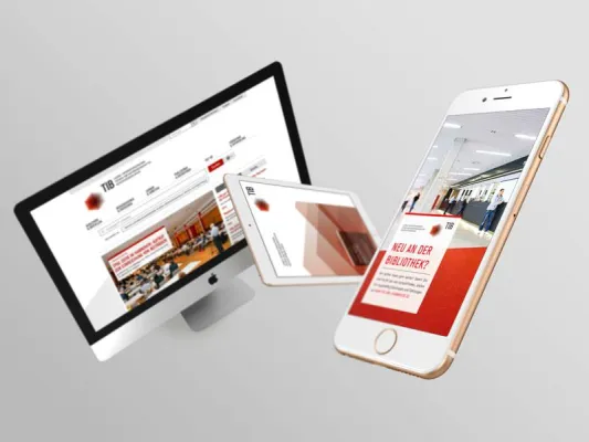 Bild: Corporate Design Relaunch für die Technische Informationsbibliothek (TIB)