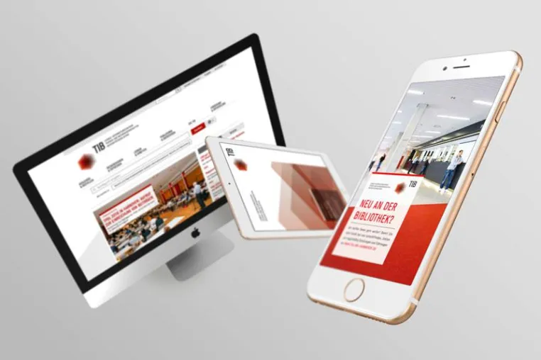 Bild: Corporate Design Relaunch für die Technische Informationsbibliothek (TIB)