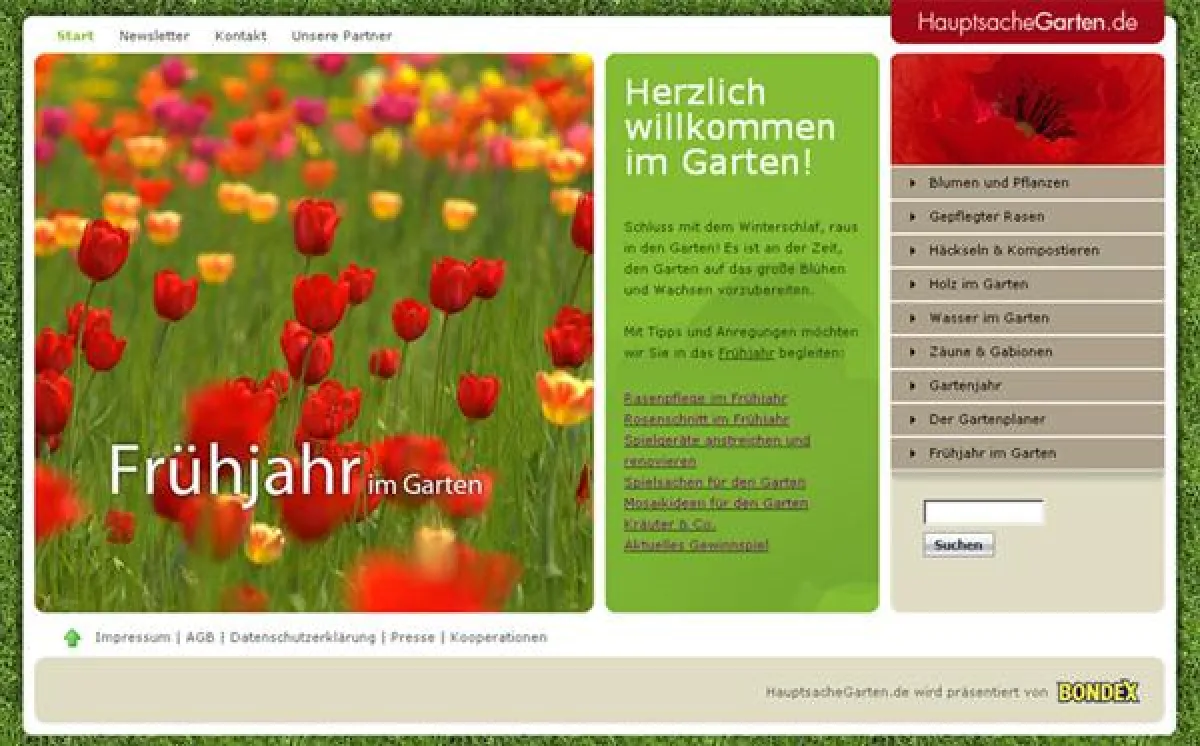 Das Special zum Frühling auf www.HauptsacheGarten.de.